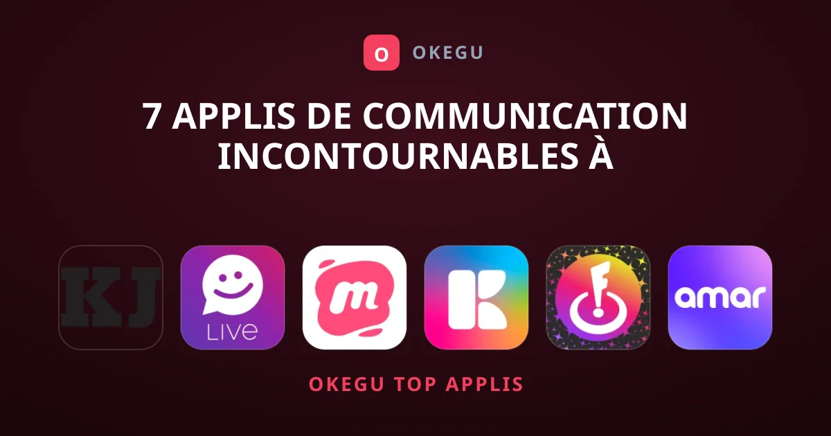 7 applis de Communication incontournables à télécharger